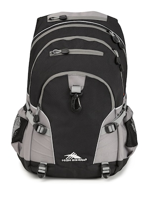 High Sierra Loop Black/Charcoal/Ash Backpack (53646-1053)