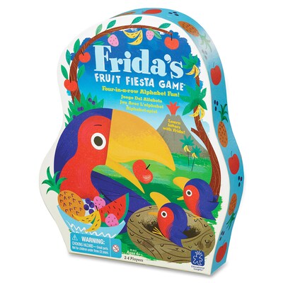 Educational Insights Fridas Fruit Fiesta Game, Educational, 2 to 4 Players