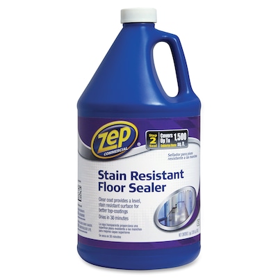 Zep® Commercial Stain Resistant Floor Sealer, Step 2 Seal, 1 Gallon