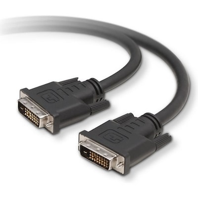 Belkin F2E7171-14IN-SV 14 DVI-D Single-Link Cable, Black