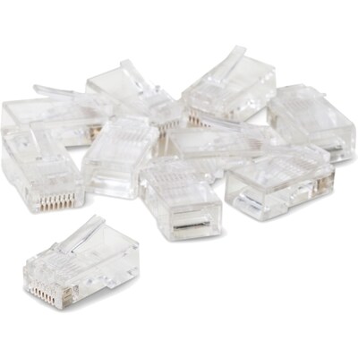 Belkin R6G088-50 RJ-45 Flat Modular Plug, 50/Pack