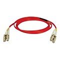 Tripp Lite N320-02M-RD 2 m LC Duplex Fiber Optic Patch Cable, Red