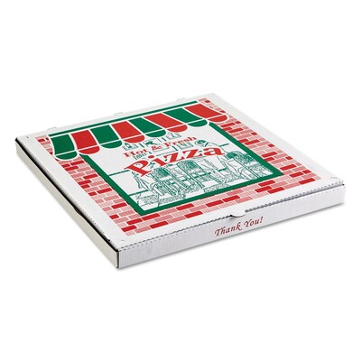 ARVCO Container Corrugated Pizza Boxes, 28" x 28", 25/Carton