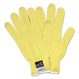 Memphis 9370 Dupont Kevlar String Knit Gloves, 7 Gauge, ANSI Cut Level 2, Yellow, Large, 1 Dozen (93