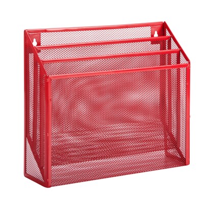 Honey Can Do Vertical File Sorter, Red (OFC-04861)