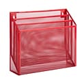 Honey Can Do Vertical File Sorter, Red (OFC-04861)