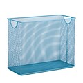 Honey Can Do Mesh Tabletop File, Blue (OFC-04866)