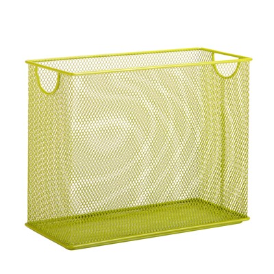 Honey Can Do Mesh Tabletop File, Green (OFC-04873)