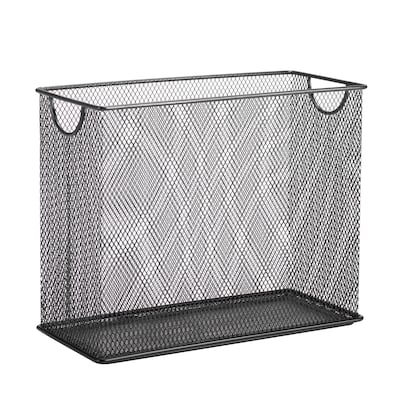 Honey Can Do Mesh Tabletop File, Black (OFC-06209)