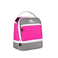 High Sierra Stacked Compartment Lunch Bag, Flamingo Pink (74714-4952)