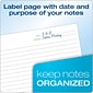 Tops® FocusNotes® Steno Pad, 6" x 9", White, 80 Sheets/Pad (90222)