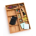 Lipper Bamboo Adjustable Drawer Organizer (8397)