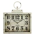 Aspire  Darcy Rectangular Wall Clock, White (ASPR548)