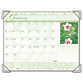 Visual Organizer DMD135-32 Recycled Antique Floral Desk Pad, 22 x 17(AZERTY9970)