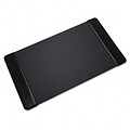 Artistic  Executive Desk Pad with Leather-Like Side Panels  36 x 20  Black (AZRAOP413861)