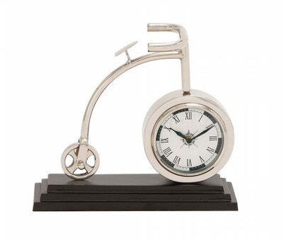 Benzara  The Cute Metal Cycle Table Clock (BNZ9048)