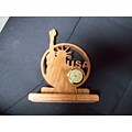 Fine Crafts  Wooden USA statue of liberty miniature desk clock (FNCRF434)