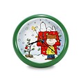 Northlight Seasonal  Battery Operated Musical Peanuts Holiday Snoopy Dog House Christmas Carol Wall Clock (GDNC9831)