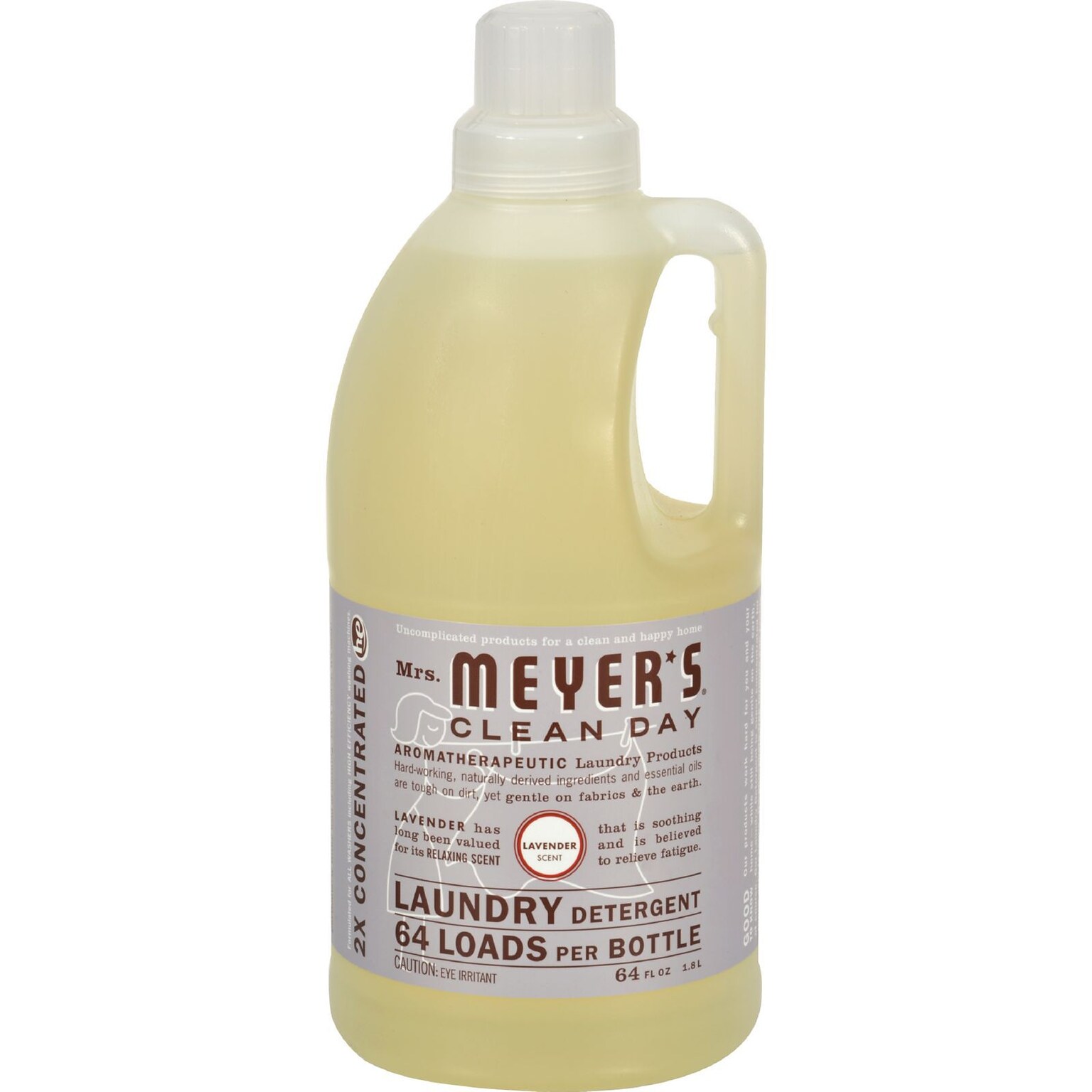 Mrs. Meyers HE Liquid Laundry Detergent, 64 Loads, 64 oz. (651367)