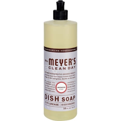 Mrs. Meyer's Liquid Dish Soap, Lavender, 16 oz. (347634)