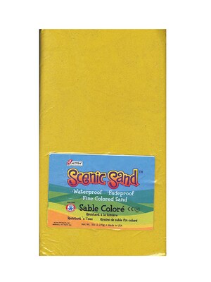 Activa Products Scenic Sand Bright Yellow 5 Lb. Bag [Pack Of 2] (2PK-14559)