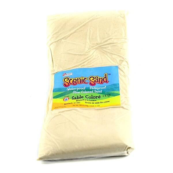Activa Products Scenic Sand Light Brown 5 Lb. Bag [Pack Of 2] (2PK-4564)
