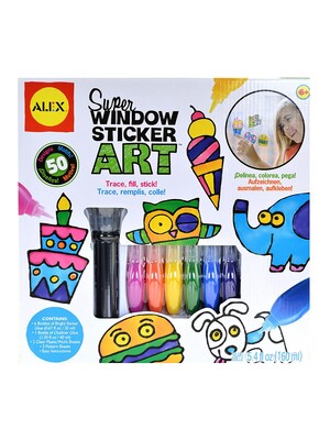 Alex Toys Super Window Sticker Art Each (143N)