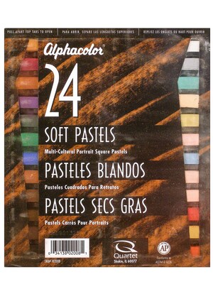 Alphacolor Soft Pastel Sets Portrait Colors Set Of 24 (102-008)