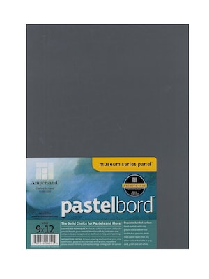 Ampersand Pastelbord 9 In. X 12 In. Gray Each (PB09)