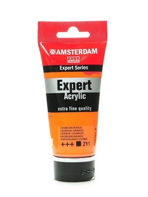 Amsterdam Expert Acrylic Tubes Cadmium Orange 75 Ml [Pack Of 2] (2PK-100515316)