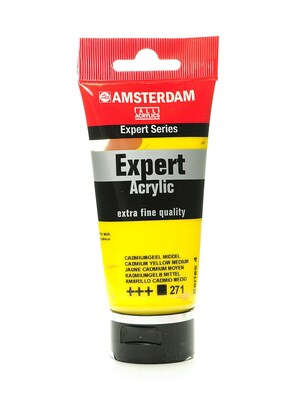 Amsterdam Expert Acrylic Tubes Cadmium Yellow Medium 75 Ml [Pack Of 2] (2PK-100515326)