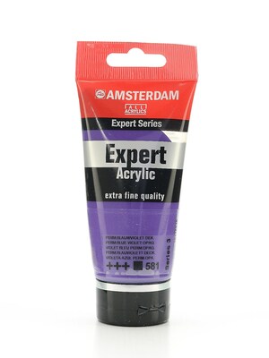 Amsterdam Expert Acrylic Tubes Permanent Blue Violet Opaque 75 Ml [Pack Of 2] (2PK-100515368)