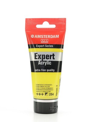 Amsterdam Expert Acrylic Tubes Permanent Lemon Yellow 75 Ml [Pack Of 2] (2PK-100515323)