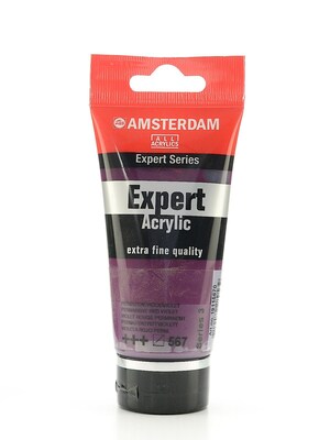 Amsterdam Expert Acrylic Tubes Permanent Red Violet 75 Ml (100515365)