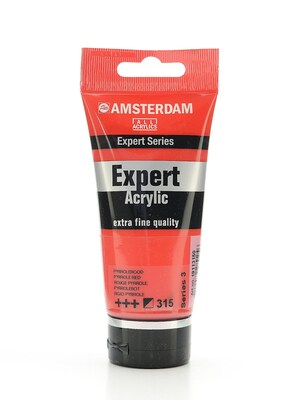 Amsterdam Expert Acrylic Tubes Pyrrole Red 75 Ml [Pack Of 2] (2PK-100515337)