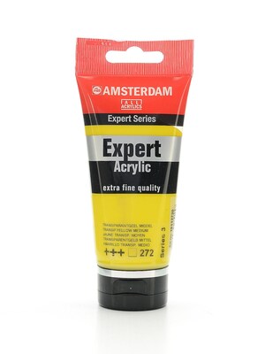 Amsterdam Expert Acrylic Tubes Transparent Yellow Medium 75 Ml (100515327)