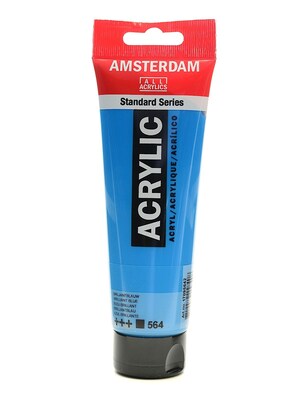 Amsterdam Standard Series Acrylic Paint Brilliant Blue 120 Ml [Pack Of 3] (3PK-100515180)