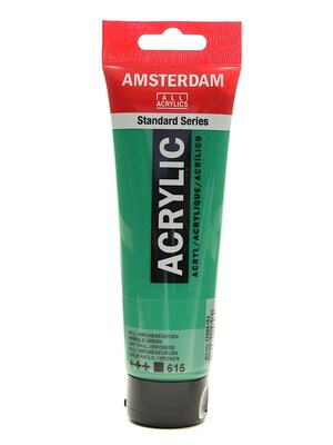Amsterdam Standard Series Acrylic Paint Emerald Green 120 Ml [Pack Of 3] (3PK-100515189)