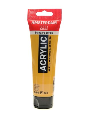 Amsterdam Standard Series Acrylic Paint Gold Ochre 120 Ml [Pack Of 3] (3PK-100515137)