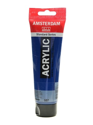 Amsterdam Standard Series Acrylic Paint Greenish Blue 120 Ml [Pack Of 3] (3PK-100515178)
