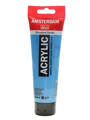 Amsterdam Standard Series Acrylic Paint KingS Blue 120 Ml [Pack Of 3] (3PK-100515175)