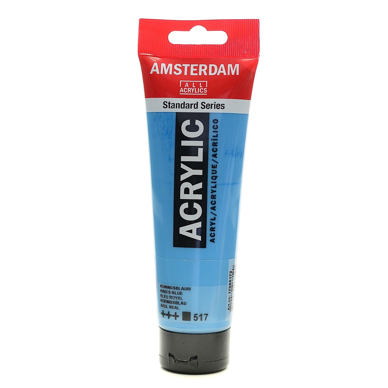 Amsterdam Standard Series Acrylic Paint KingS Blue 120 Ml [Pack Of 3] (3PK-100515175)