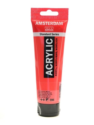 Amsterdam Standard Series Acrylic Paint Naphthol Red Medium 120 Ml [Pack Of 3] (3PK-100515166)
