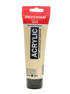 Amsterdam Standard Series Acrylic Paint Naples Yellow Red Light 120 Ml [Pack Of 3] (3PK-100515153)