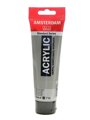 Amsterdam Standard Series Acrylic Paint Neutral Grey 120 Ml [Pack Of 3] (3PK-100515199)