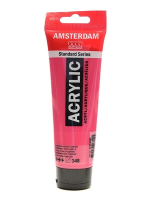 Amsterdam Standard Series Acrylic Paint Permanent Red Purple 120 Ml [Pack Of 3] (3PK-100515160)