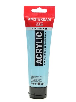 Amsterdam Standard Series Acrylic Paint Sky Blue Light 120 Ml [Pack Of 3] (3PK-100515177)