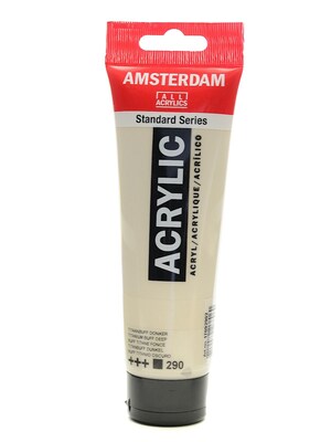 Amsterdam Standard Series Acrylic Paint Titanium Buff Deep 120 Ml [Pack Of 3] (3PK-100515152)