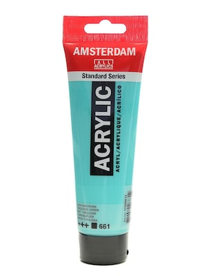 Amsterdam Standard Series Acrylic Paint Turquoise Green 120 Ml [Pack Of 3] (3PK-100515196)