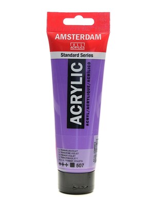 Amsterdam Standard Series Acrylic Paint Ultramarine Violet 120 Ml [Pack Of 3] (3PK-100515173)
